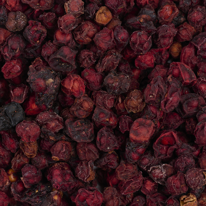 Baies aux Cinq Saveurs (Wu Wei Zi) – vue de dessus