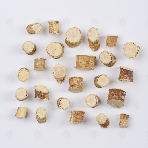 Racines de Ficus (Cinq doigts pelucheux) (Wu Zhi Mao Tao), vue de dessus