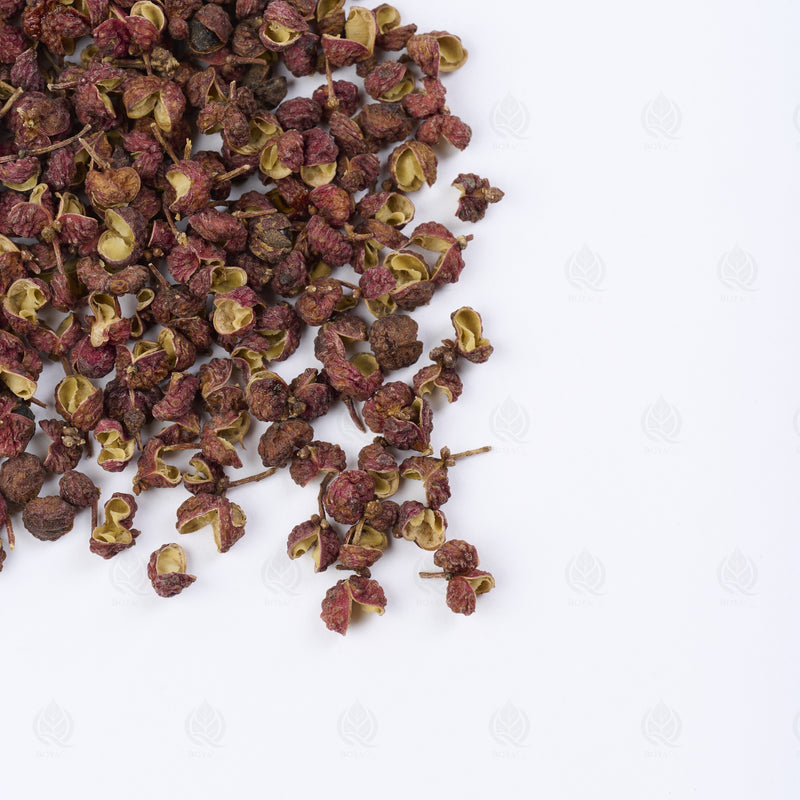 Poivre de Sichuan (Hua Jiao) – vue de côté