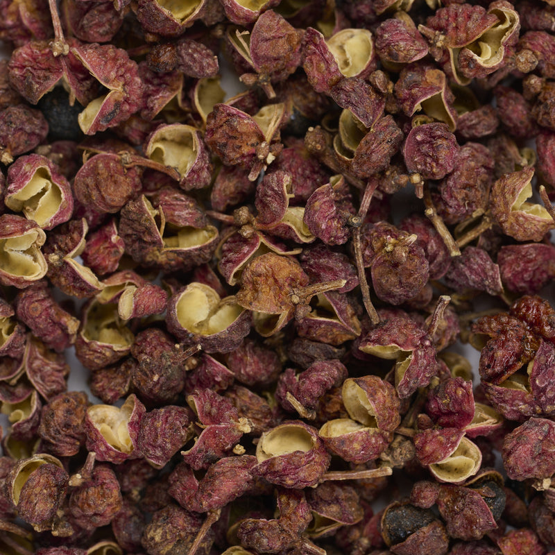 Poivre de Sichuan (Hua Jiao) – vue de dessus