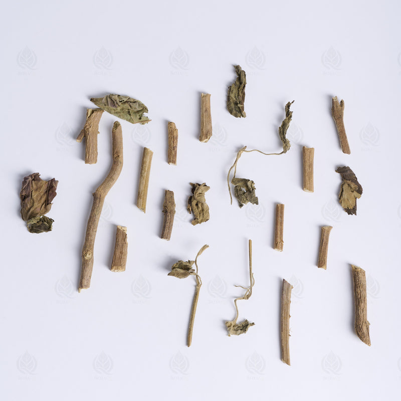 Agastache (Huo Xiang) – vue de dessus