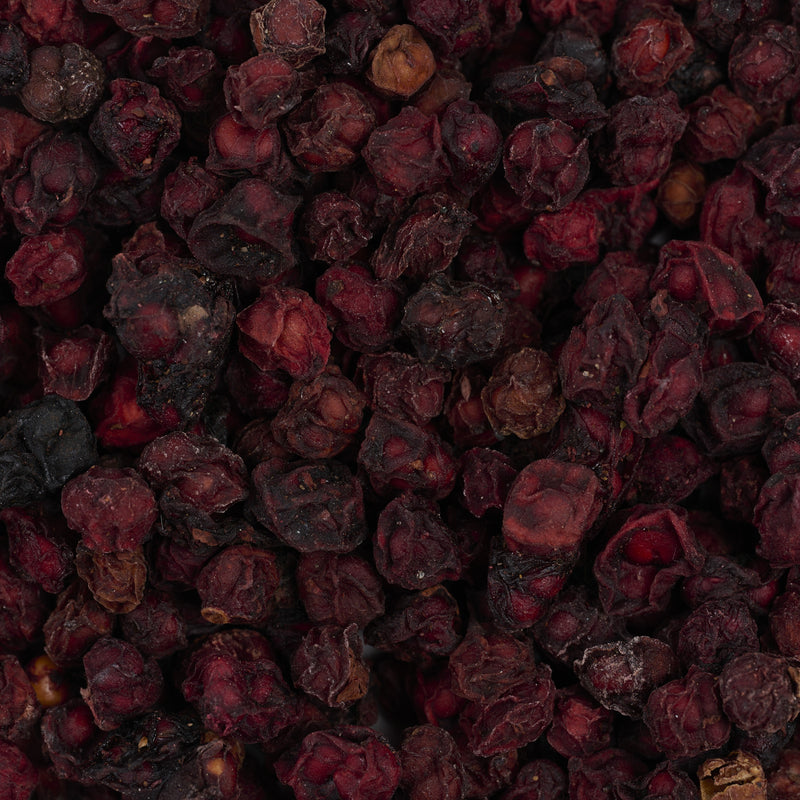 Baies aux Cinq Saveurs (Wu Wei Zi) – vue de dessus